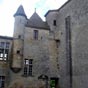 Saint-Ferme : Enclos de l'abbatiale, cour intérieure.